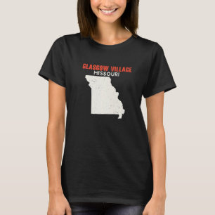 グラスゴーヴィレッジミズーリUSA州アメリカトラベル Tシャツ