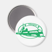 グラスゴー切手 マグネット (正面/裏面)