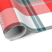 グラスゴー地区のタータンチェック ラッピングペーパー (ロールコーナー)