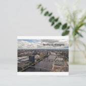 グラスゴー塔からのスコットランドビュー(英国) ポストカード (スタンド正面)