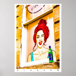 グラスゴー市情景ポスター ポスター