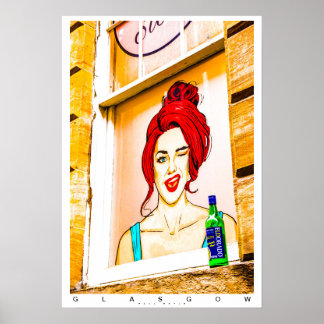 グラスゴー市情景ポスター ポスター