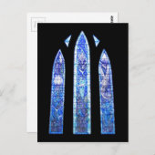 グラスゴー教会の窓 ポストカード (正面/裏面)