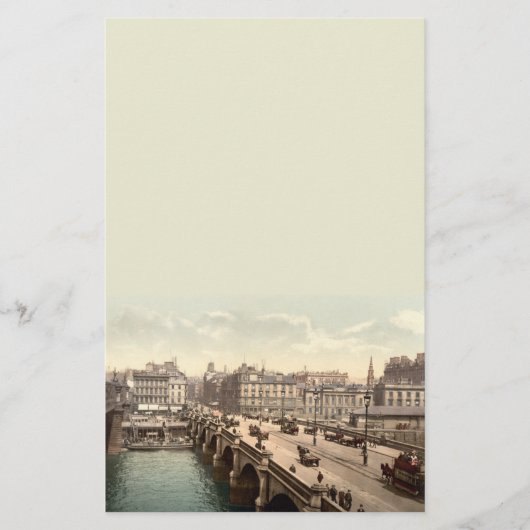 グラスゴー橋、グラスゴー、スコットランド 便箋 (正面)