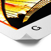 グラスゴー橋 ポスター (角)