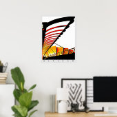 グラスゴー橋 ポスター (ホームオフィス)