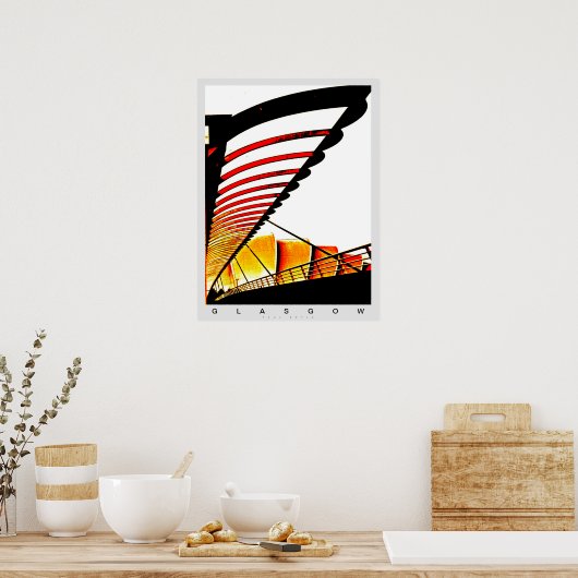 グラスゴー橋 ポスター (キッチン)