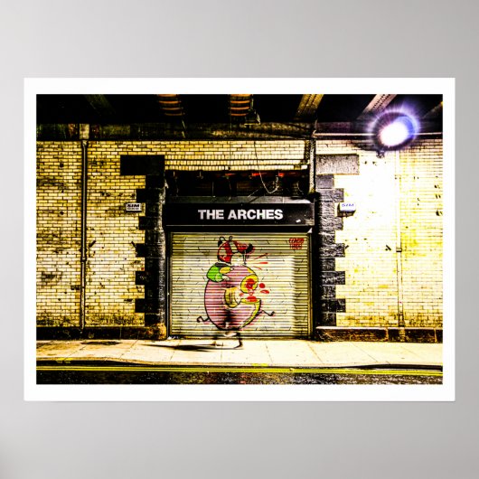 グラスゴー通りシーン ポスター (正面)