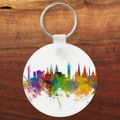 グラスゴー・スコットランドスカイライン キーホルダー (正面)