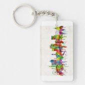 グラスゴー・スコットランドスカイライン キーホルダー (正面)