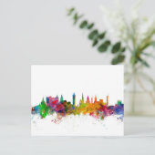 グラスゴー・スコットランドスカイライン ポストカード (スタンド正面)