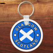 グラスゴー・スコットランド キーホルダー (正面)
