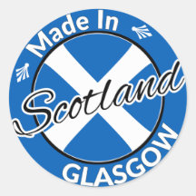 グラスゴー・スコットランド・サルタイヤ国旗で作られた