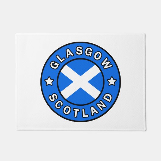 グラスゴー・スコットランド ドアマット (正面)