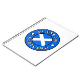 グラスゴー・スコットランド ノートブック (左側)