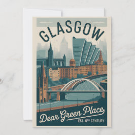 グラスゴー スコットランド レトロ風景 旅行 シーズンカード