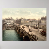 グラスゴー・ブリッジ，グラスゴー，スコットランド ポスター (正面)