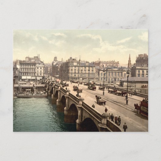 グラスゴー・ブリッジ，グラスゴー，スコットランド ポストカード (正面)