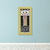 グラスゴー・マッキントッシュ学校 キャンバスプリント (インサイチュ (ウッドフロア))