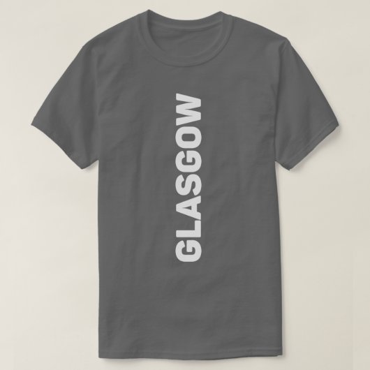 グラスゴー Tシャツ (デザイン正面)