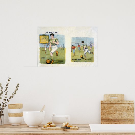 グラスゴーCeltic FC, 1894 ポスター (キッチン)