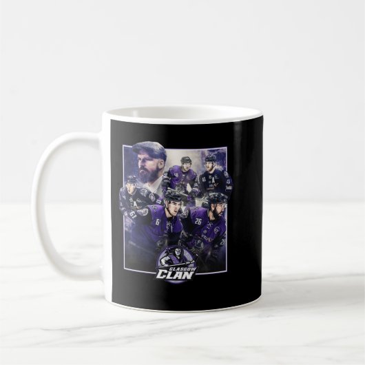 グラスゴーCLAN必須Tシャツコピー コーヒーマグカップ (左)