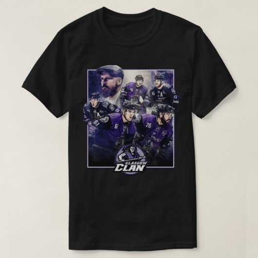 グラスゴーCLAN必須Tシャツコピー Tシャツ (デザイン正面)