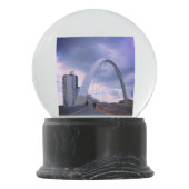 グラスゴ，スノーグローブ，クリスマスプレゼント スノーグローブ (裏面)