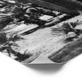 グラスシャックオンビーチ – ハワイ島 ポスター (角)