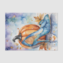 グラススリッパンプキンフェアリーの物語のデコページ紙 薄葉紙