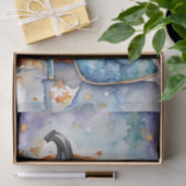 グラススリッパンプキンフェアリーの物語のデコページ紙 薄葉紙 (ギフト)