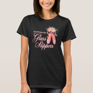 グラスス保プのダンサーバレリーナ Tシャツ