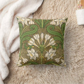 グラスズアールヌーボーダッフォディル クッション (ブランケット)