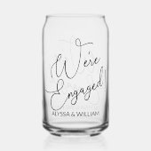 グラスセット ガラス缶 (正面)