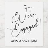 グラスセット ワインラベル (シングルラベル)