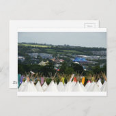 グラストンベリーフェスティバルティピータイム ポストカード (正面/裏面)