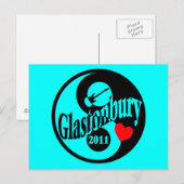 グラストンベリー ポストカード (正面/裏面)