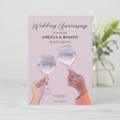 グラストースト応援結婚の記念日 招待状 (スタンド正面)