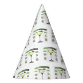 グラスパーカクテルレシピアート パーティーハット (左)