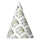 グラスパーカクテルレシピアート パーティーハット (右)