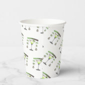 グラスパーカクテルレシピアート 紙コップ (右)