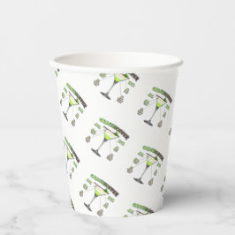 グラスパーカクテルレシピアート  紙コップ