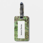 グラスパーカモフラージュカスタムラゲッジタグ ラゲッジタグ (裏面縦)