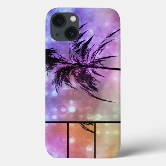 グラスパープルピンクNオレンジiPadケース Case-Mate iPhoneケース (裏面)