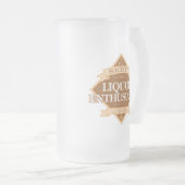 グラスビールマグ協会 フロストグラスビールジョッキ (正面右)