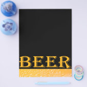 グラスビール チラシ (シングル)