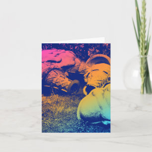 グラスファイバーのサマーアイスクリームのコーン シーズンカード