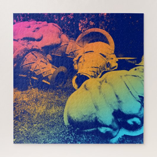 グラスファイバーのサマーアイスクリームのコーン ジグソーパズル (縦)