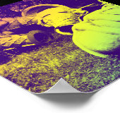 グラスファイバーのサマーアイスクリームのコーン ポスター (角)