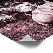 グラスファイバーのサマーアイスクリームのコーン ポスター (角)